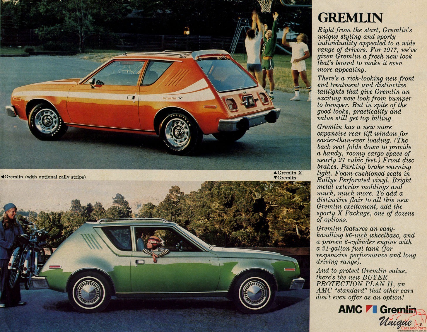 1977 AMC Auto Show Edition Brochure Page 9